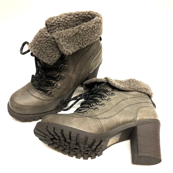 Mudd block heel ankle booties - Picture 4 of 8